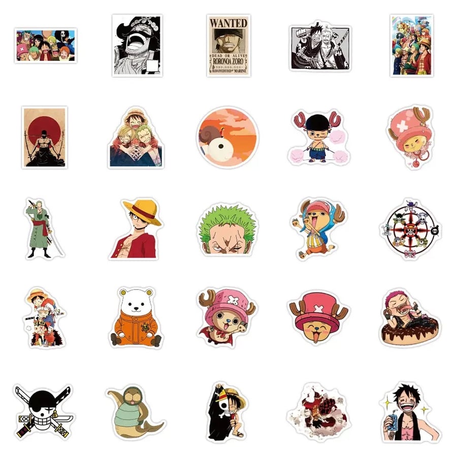 ستيكرات ون بيس One Piece Stickers