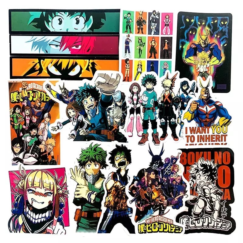 ستيكرات ماي هيرو اكاديمي My Hero Academia Stickers