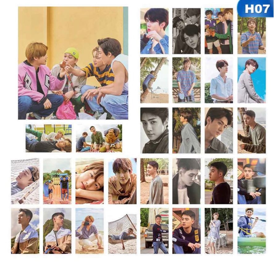 فوتوكارد اكسو EXO Photocard 30PCS