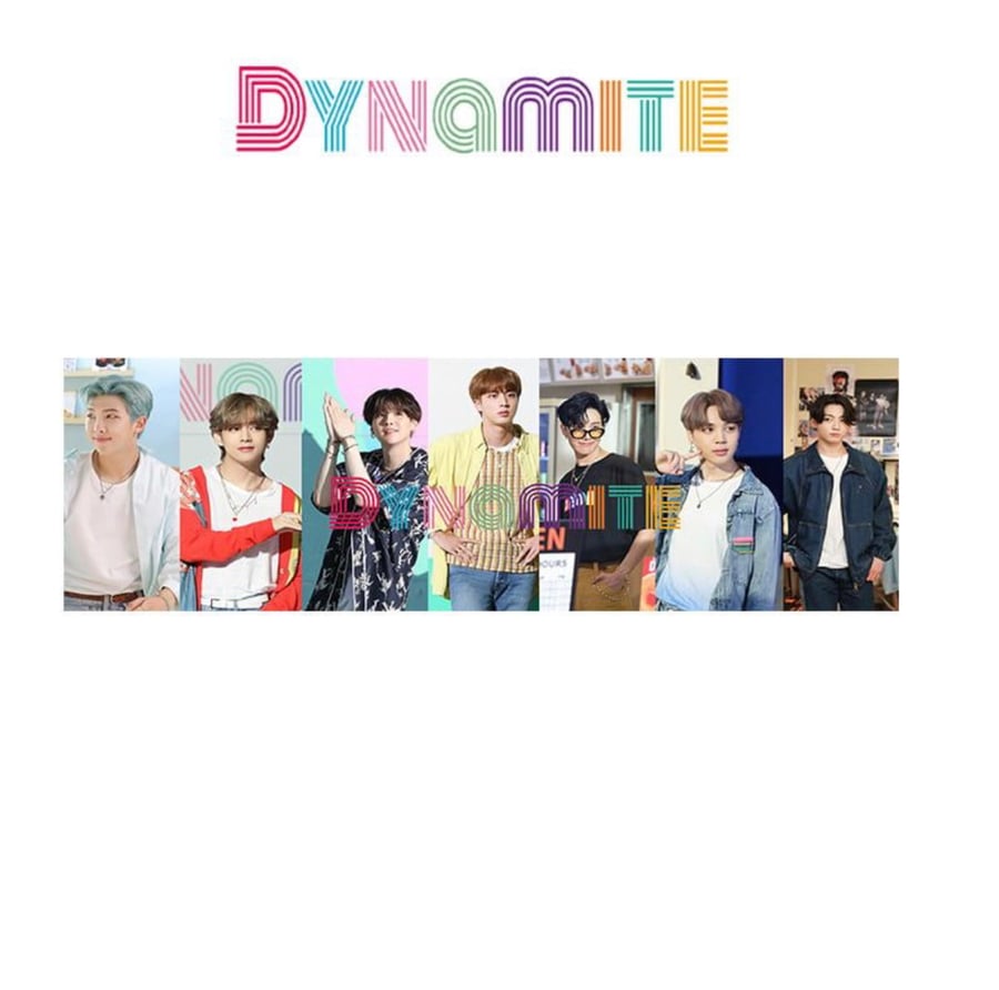 بنر تشجيع لفرقة بتس BTS Banner