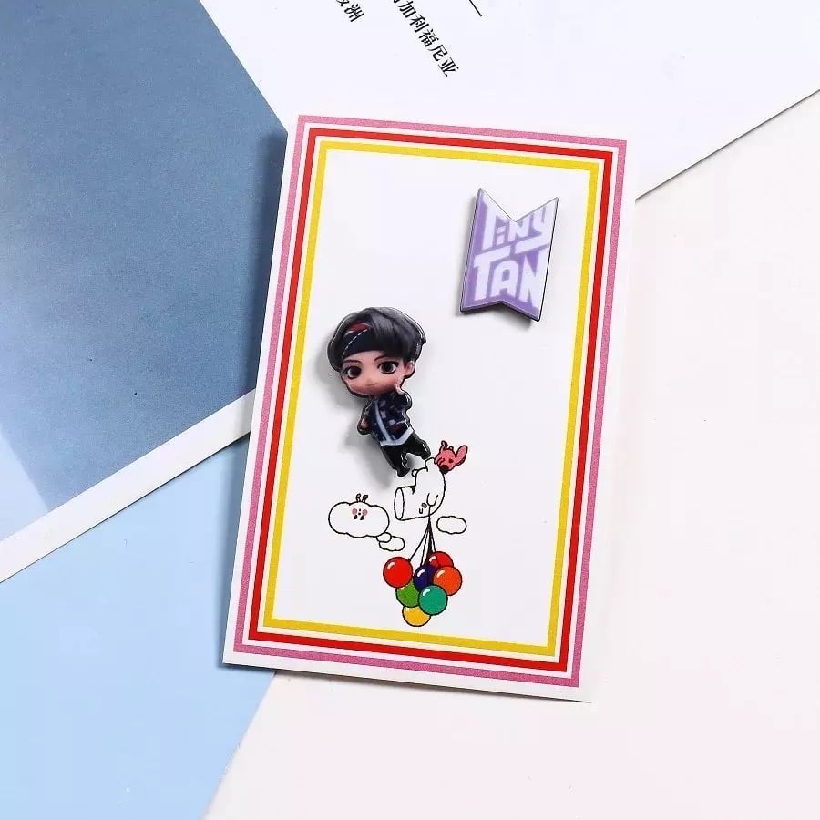 بروشات بتس BTS TinyTan Brooches