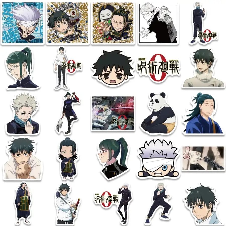 ستيكرات جوجوتسو كايسن Jujutsu Kaisen Stickers