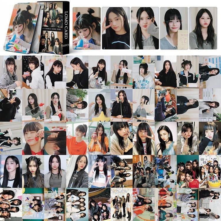 فوتوكارد نيو جينز جودة عالية NewJeans Photocard