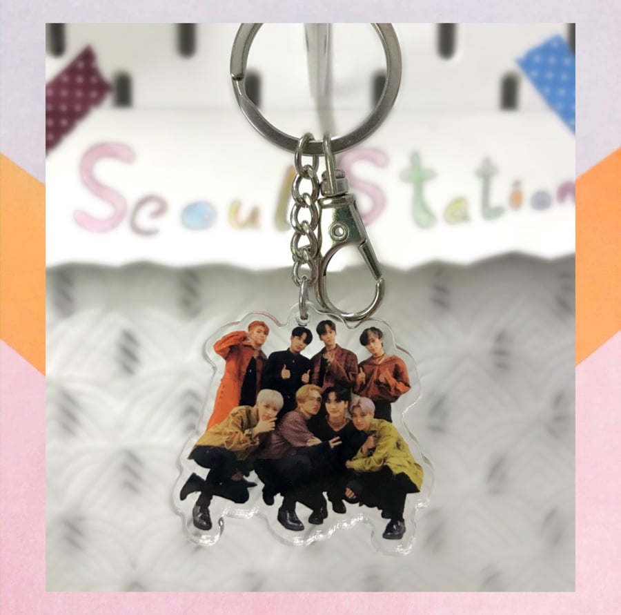 ميدالية ايتيز ATEEZ Keychain