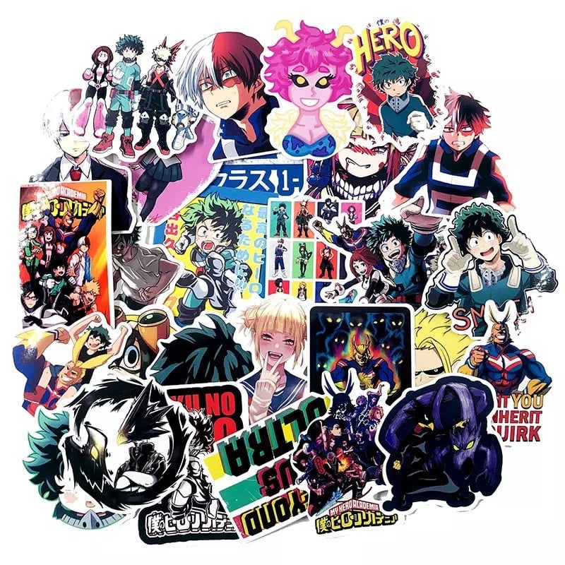 ستيكرات ماي هيرو اكاديمي My Hero Academia Stickers