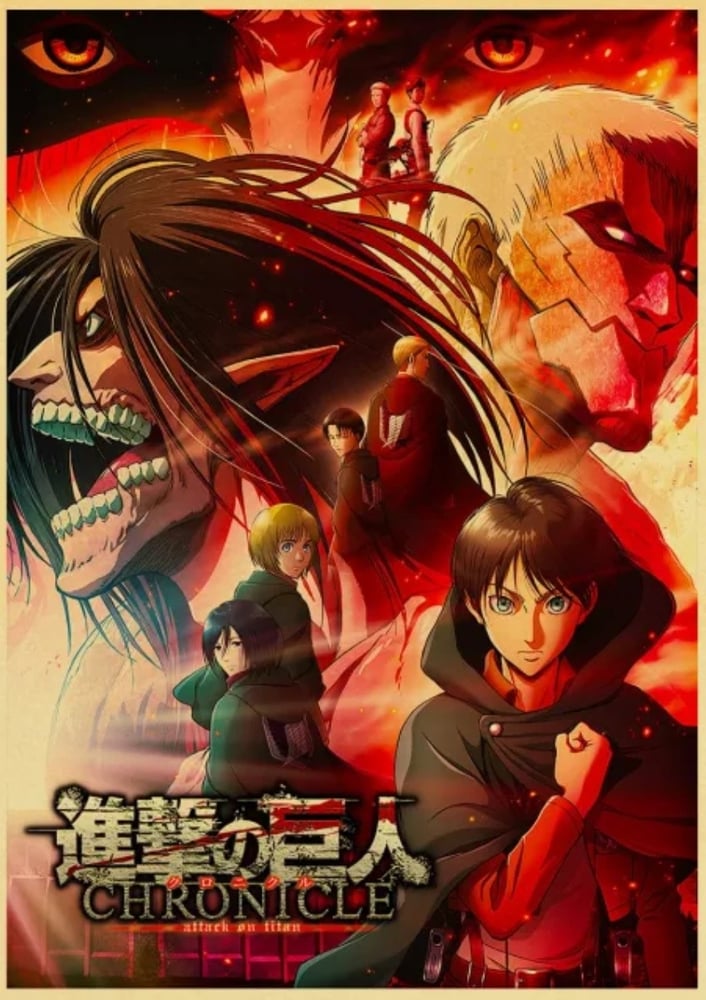 بوسترات هجوم العمالقة Attack On Titan Posters