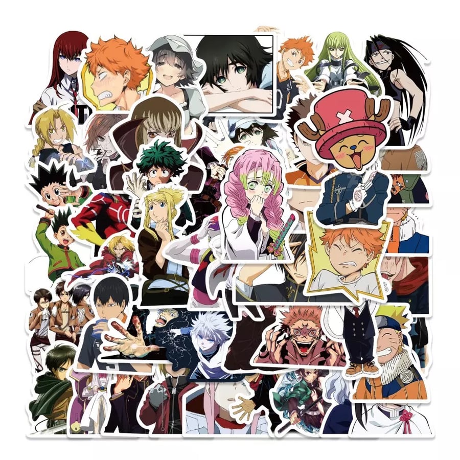 ستيكرات انمي منوعة Random Anime Stickers