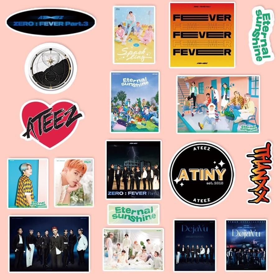 ستيكرات ايتيز (عشوائية) ATEEZ Stickers