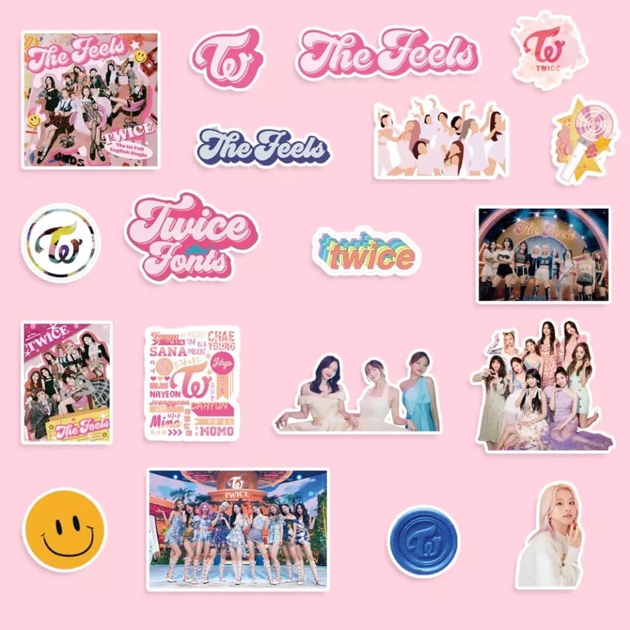 ستيكرات توايس (عشوائية) TWICE Stickers