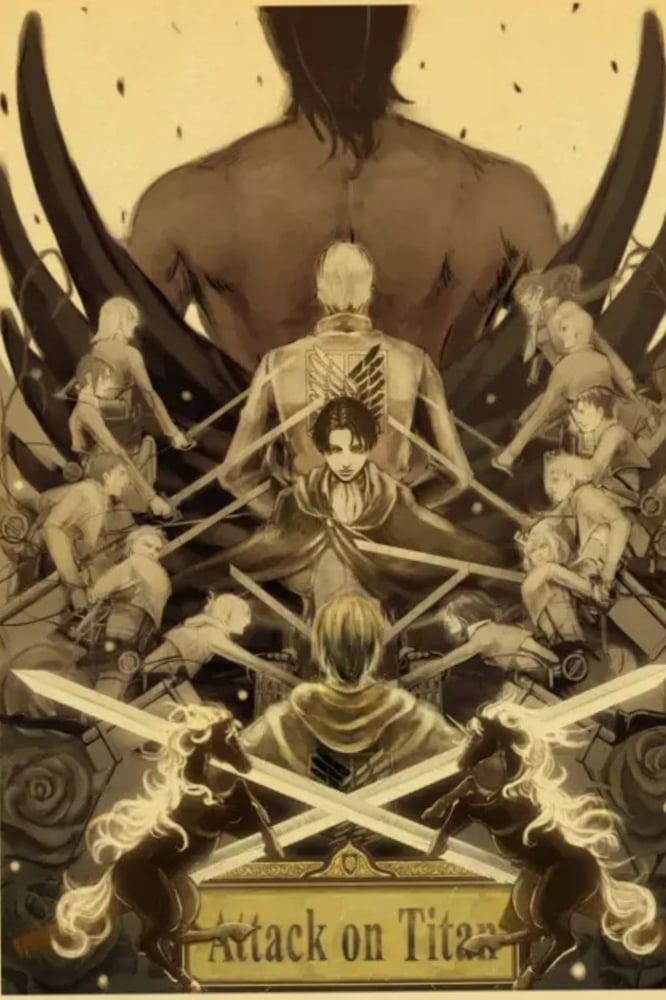 بوسترات هجوم العمالقة Attack On Titan Posters