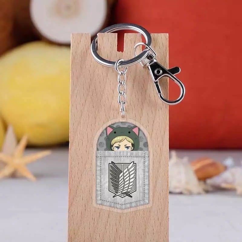 ميداليات هجوم العمالقة Attack on titan Keychains