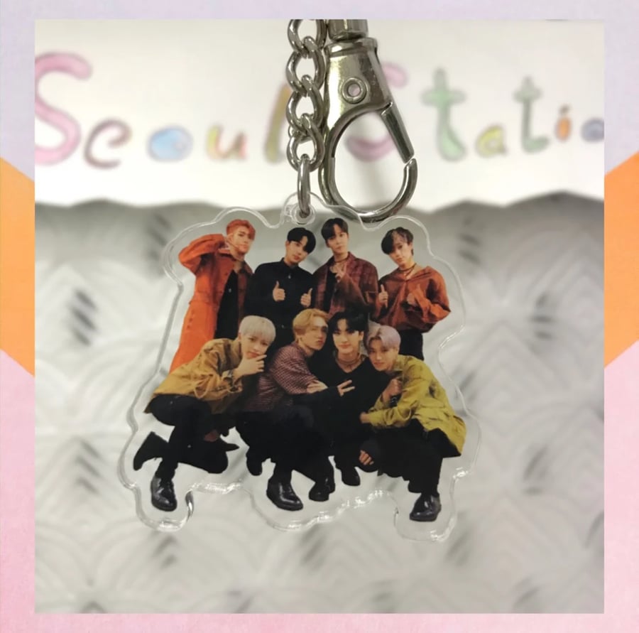 ميدالية ايتيز ATEEZ Keychain