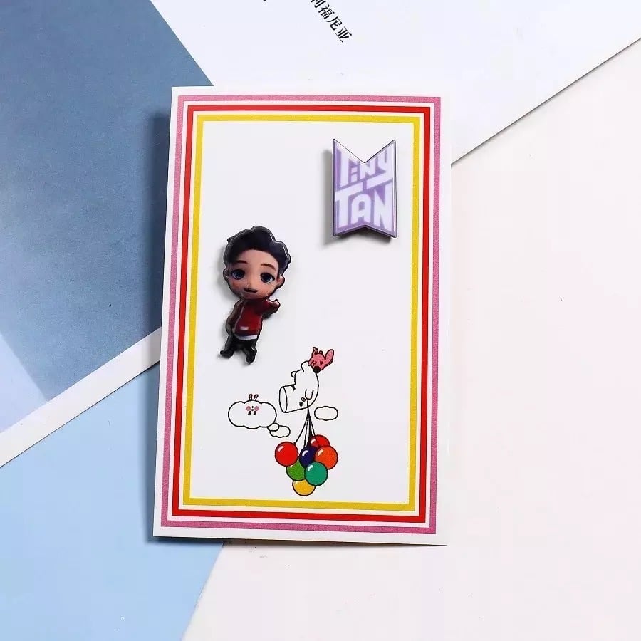 بروشات بتس BTS TinyTan Brooches