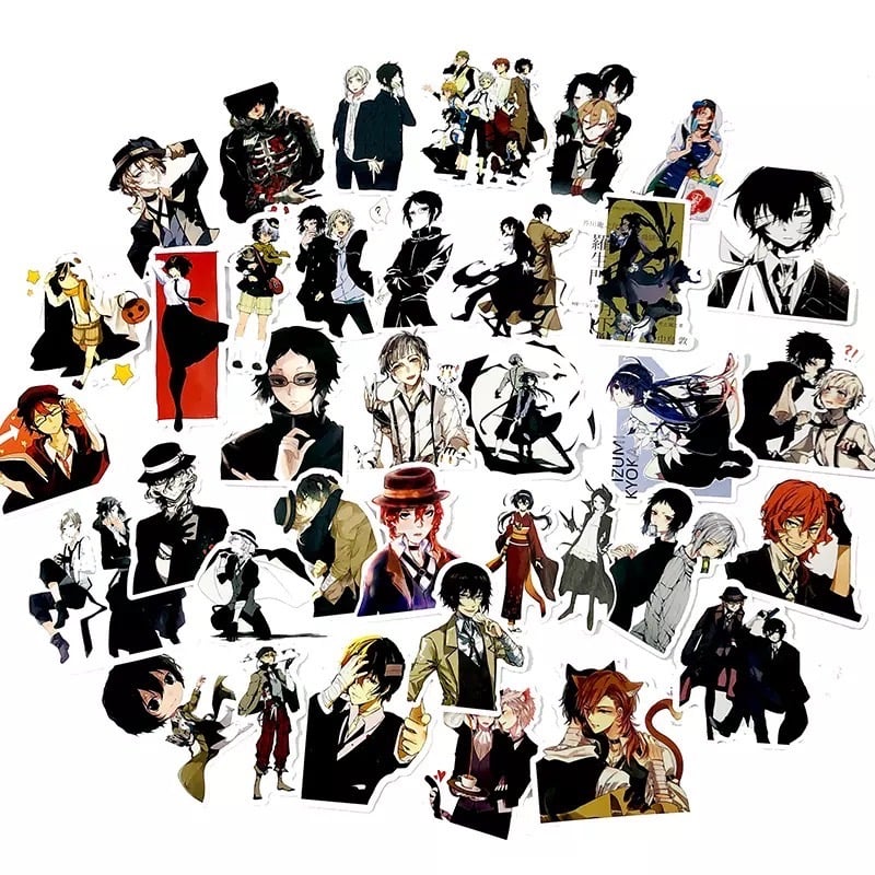ستيكرات الكلاب الضالة Bungou Stray Dogs Stickers