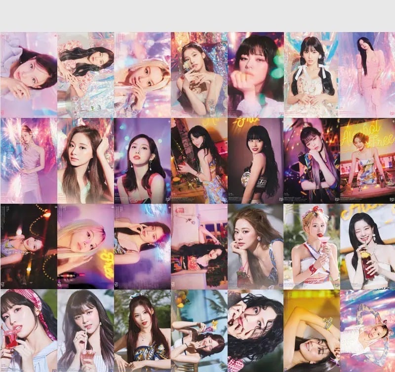 فوتوكارد توايس جودة عالية Twice Photocard