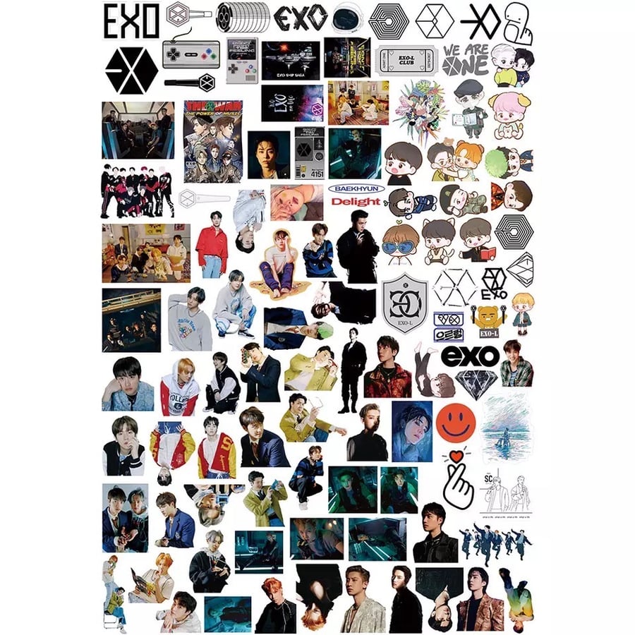ستيكرات اكسو (عشوائية) EXO Stickers