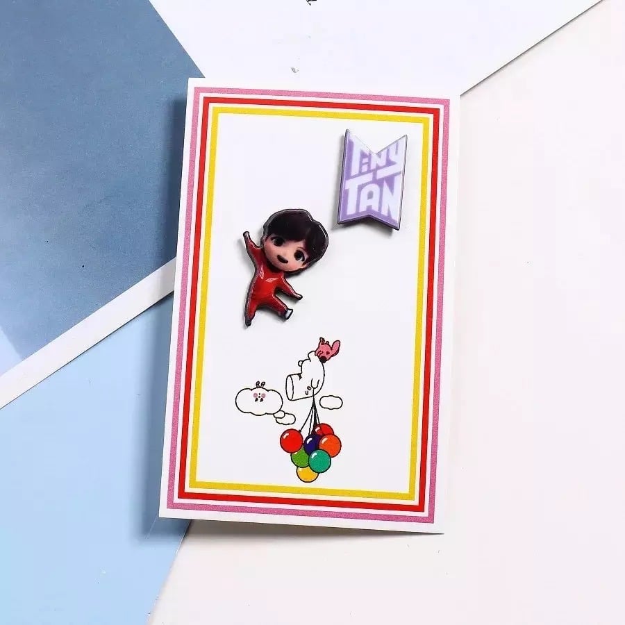 بروشات بتس BTS TinyTan Brooches
