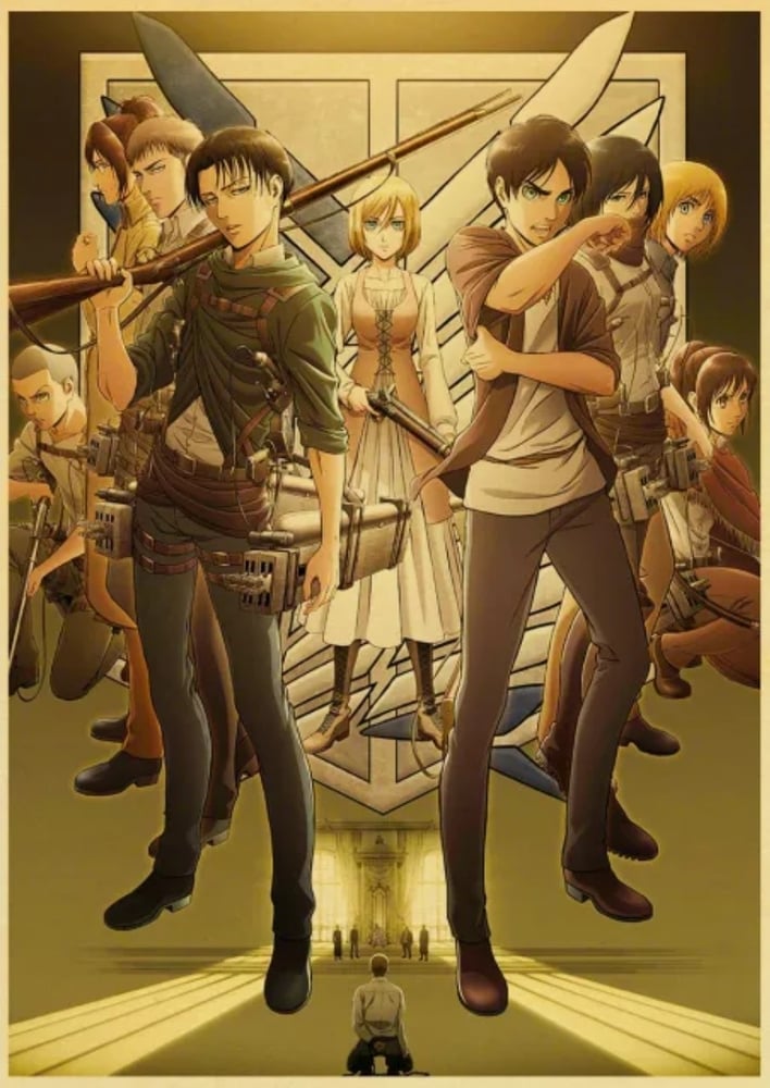 بوسترات هجوم العمالقة Attack On Titan Posters