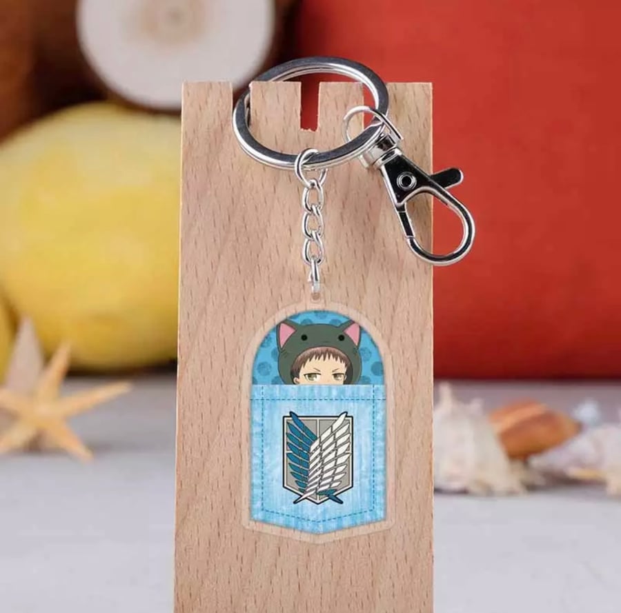 ميداليات هجوم العمالقة Attack on titan Keychains
