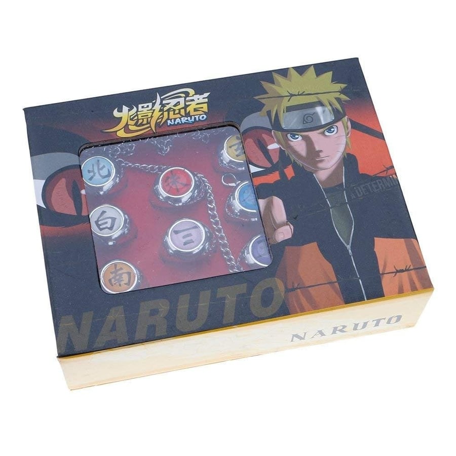 Akatsuki accessories, Naruto anime, various rings