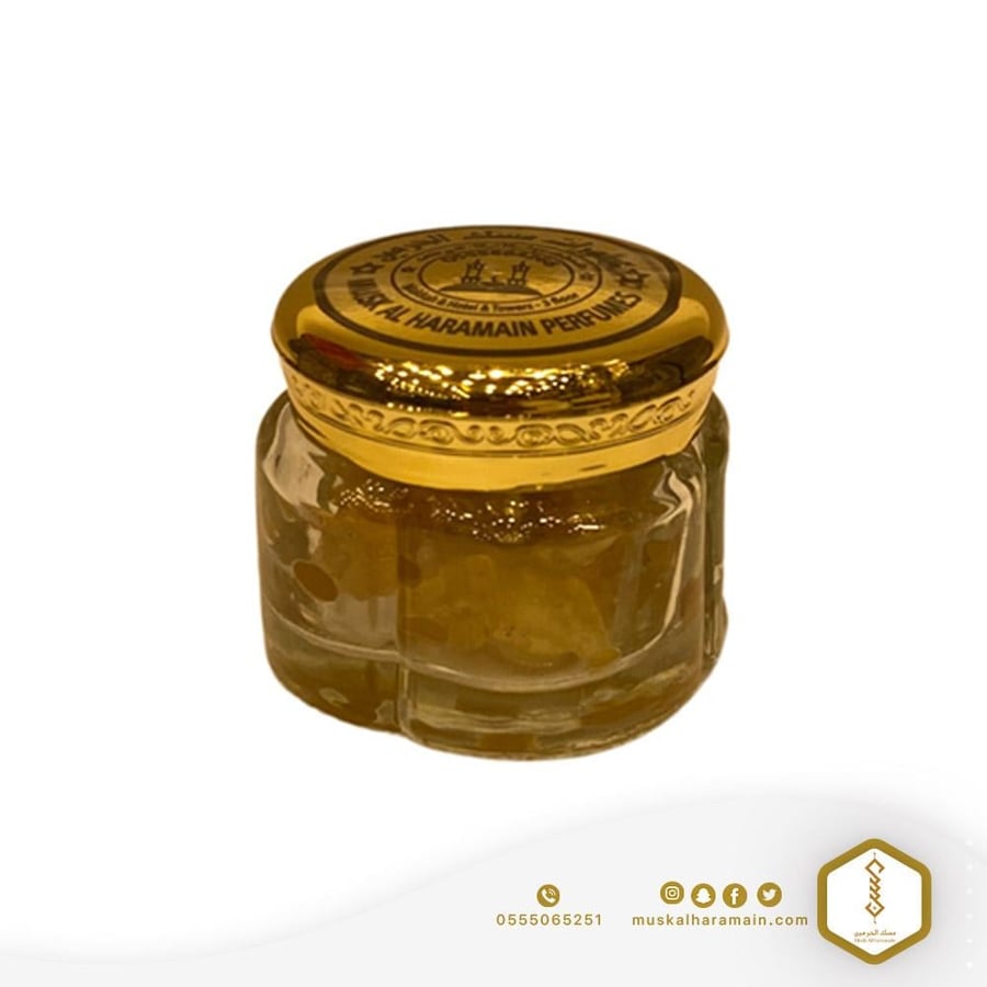 اطلب الآن لبان بخور رائحة طبيعية وأصيلة مسك الحرمين