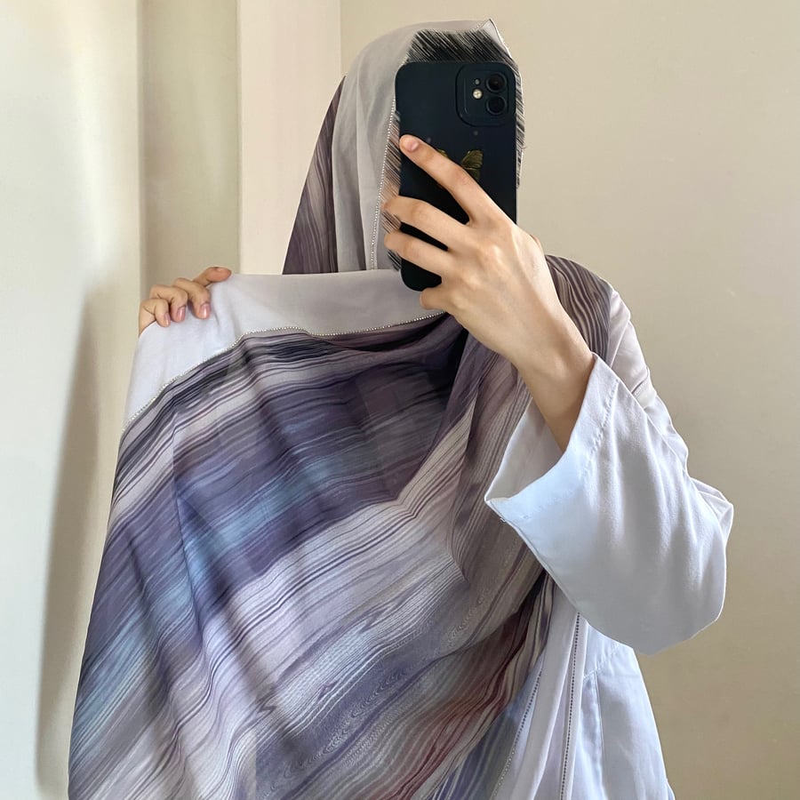 طرحة حرير اماراتي BB