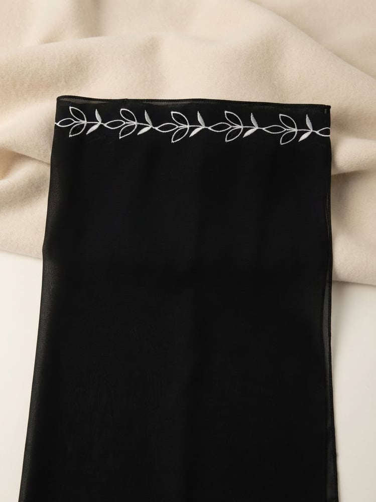 طرحة سناء ليزر لون اسود