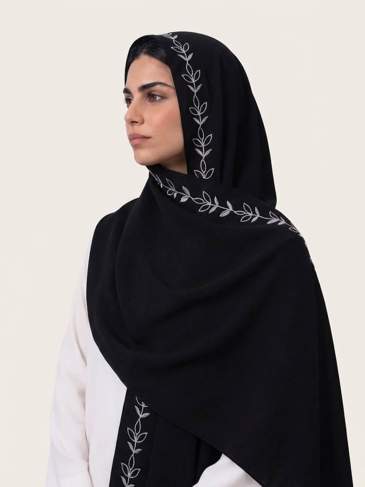 طرحة سناء ليزر لون اسود