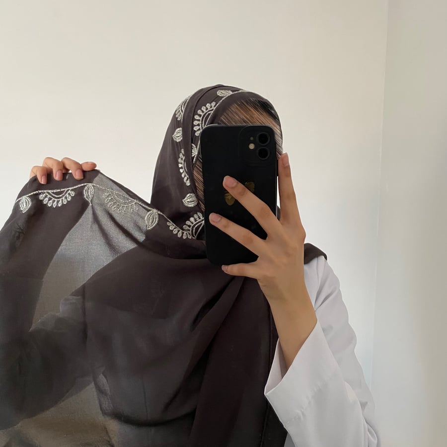 طرحة لمار ليزر لون بني