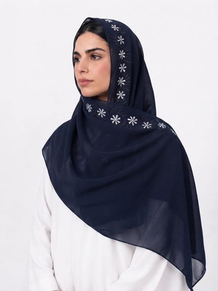 طرحة ريناد ليزر لون كحلي