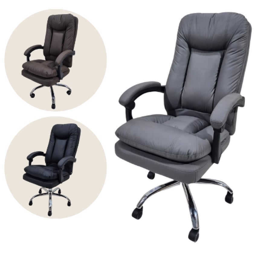 Leather office chair, various colors