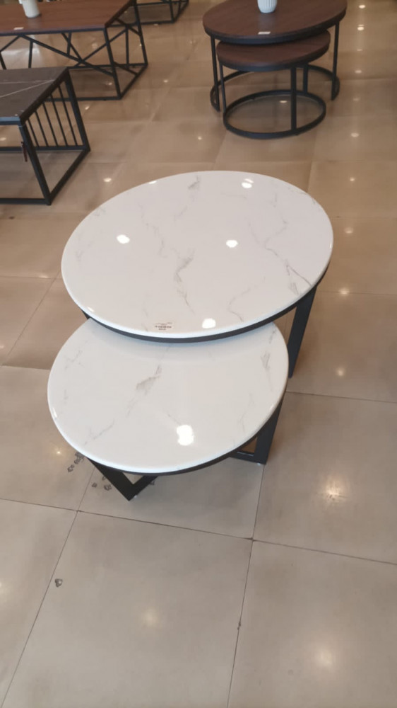 طقم طاولات خدمة رخام