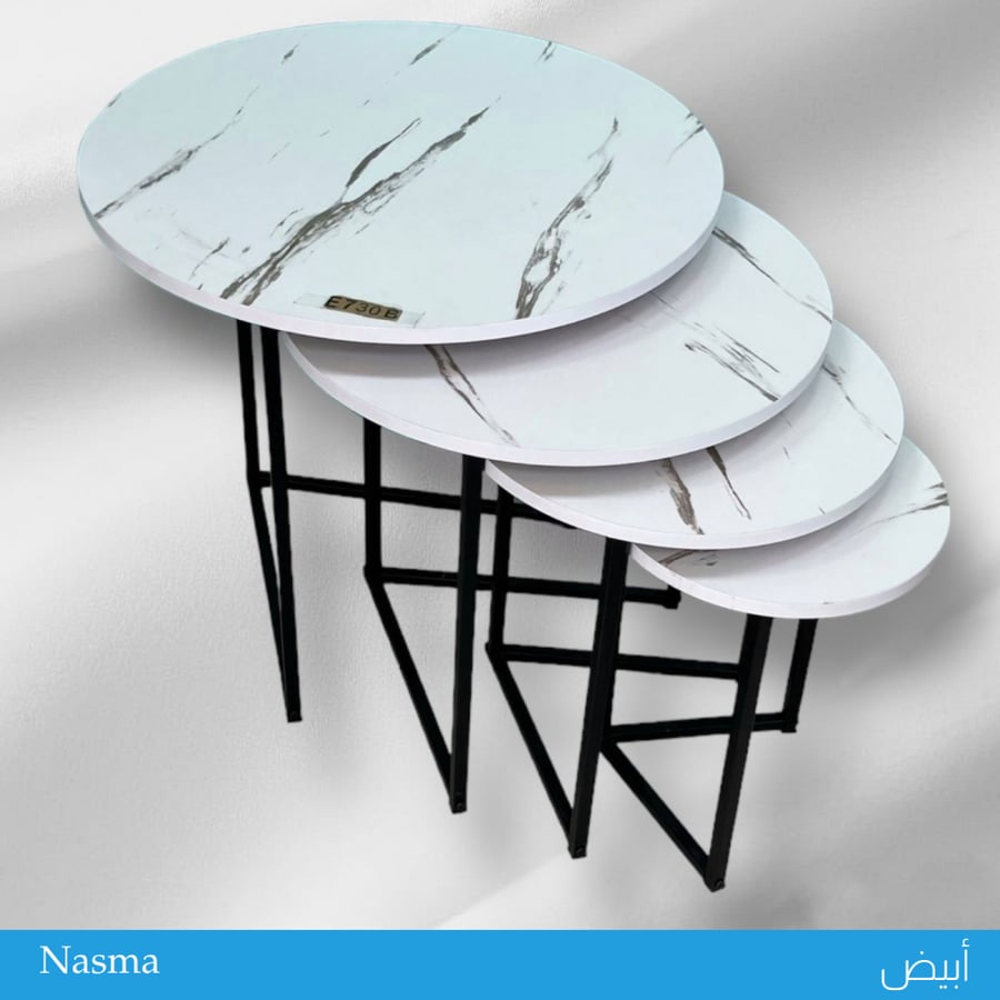 طقم-طاولات-خدمة-عدة-الوان