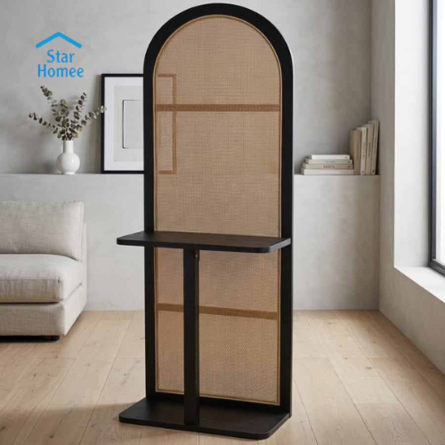 كونسول بواجهة ديكورية بتصميم قوسي عدة ألوان