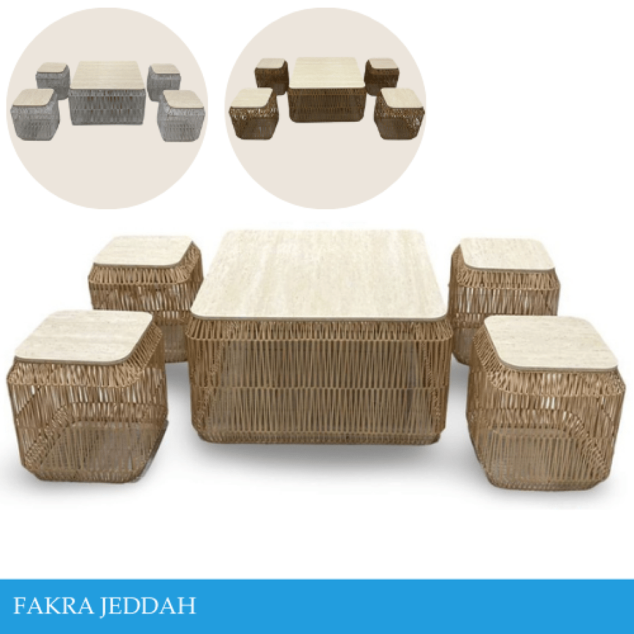 طقم طاولات خدمة عدة ألوان