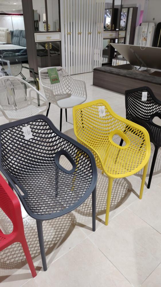 Practical fiber chair, various colors