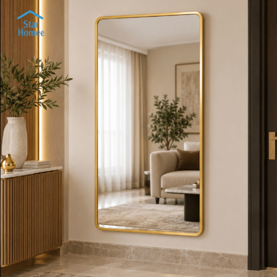 مرايا جداريه مودرن عدة الوان ومقاسات