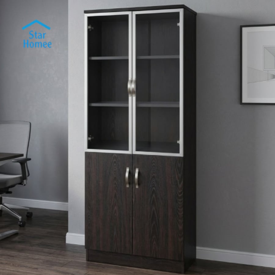 دولاب ملفات بابين تصميم حديث