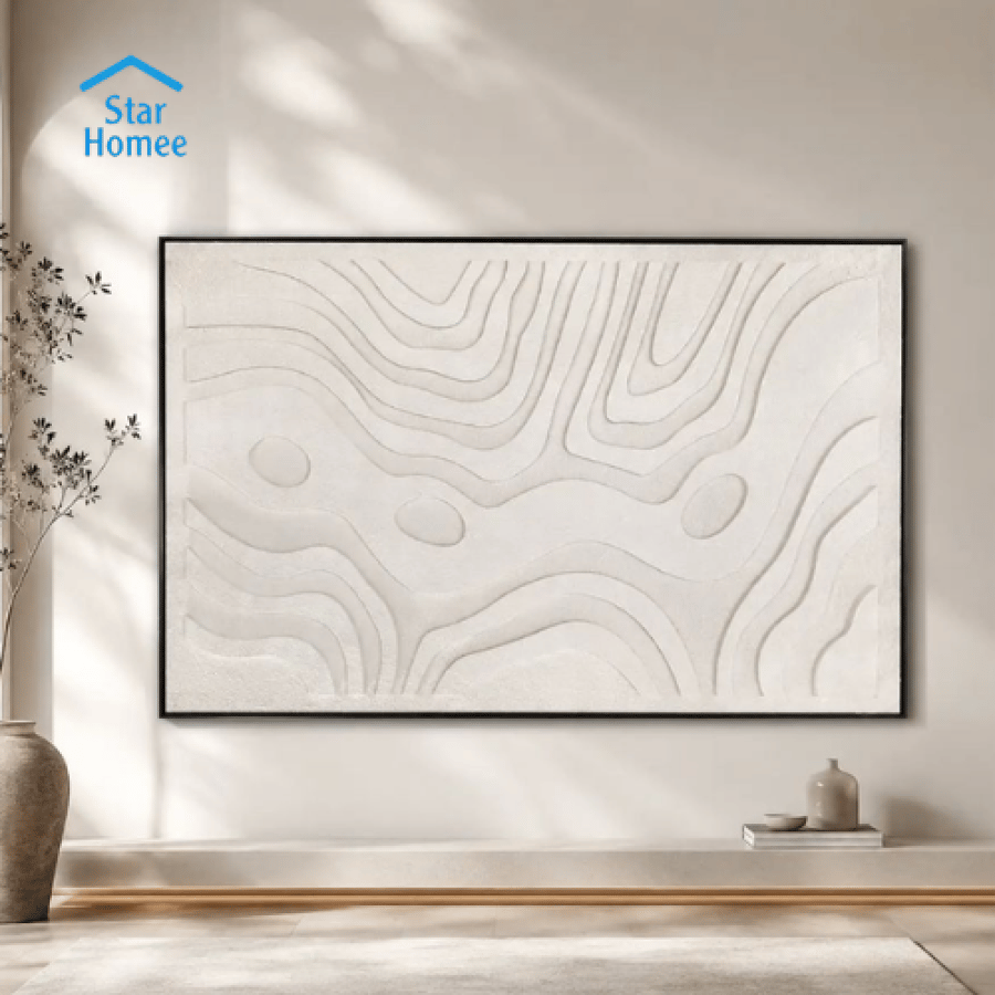 لوحة جدارية تصميم ثلاثي الأبعاد 100سم