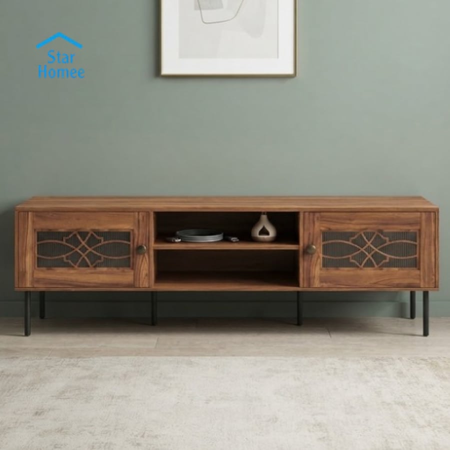 طاولة تلفاز 160و180و200سم عدة ألوان تصميم عصري