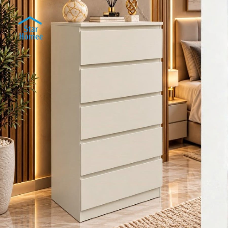 دولاب متعدد الأحجام تصميم أنيق