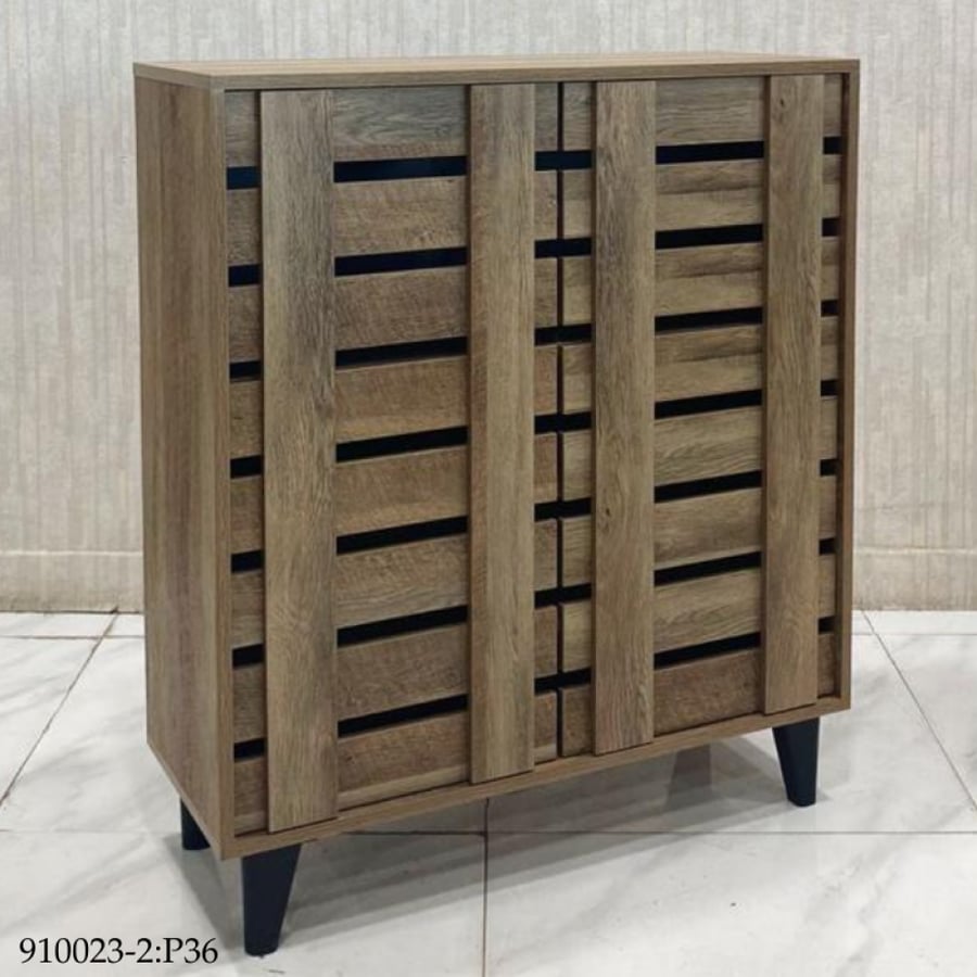 Two and three door shoe cabinet in various colors