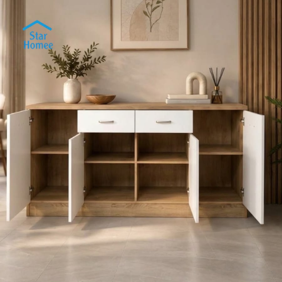 بوفيه 160سم تصميم عملي واسع