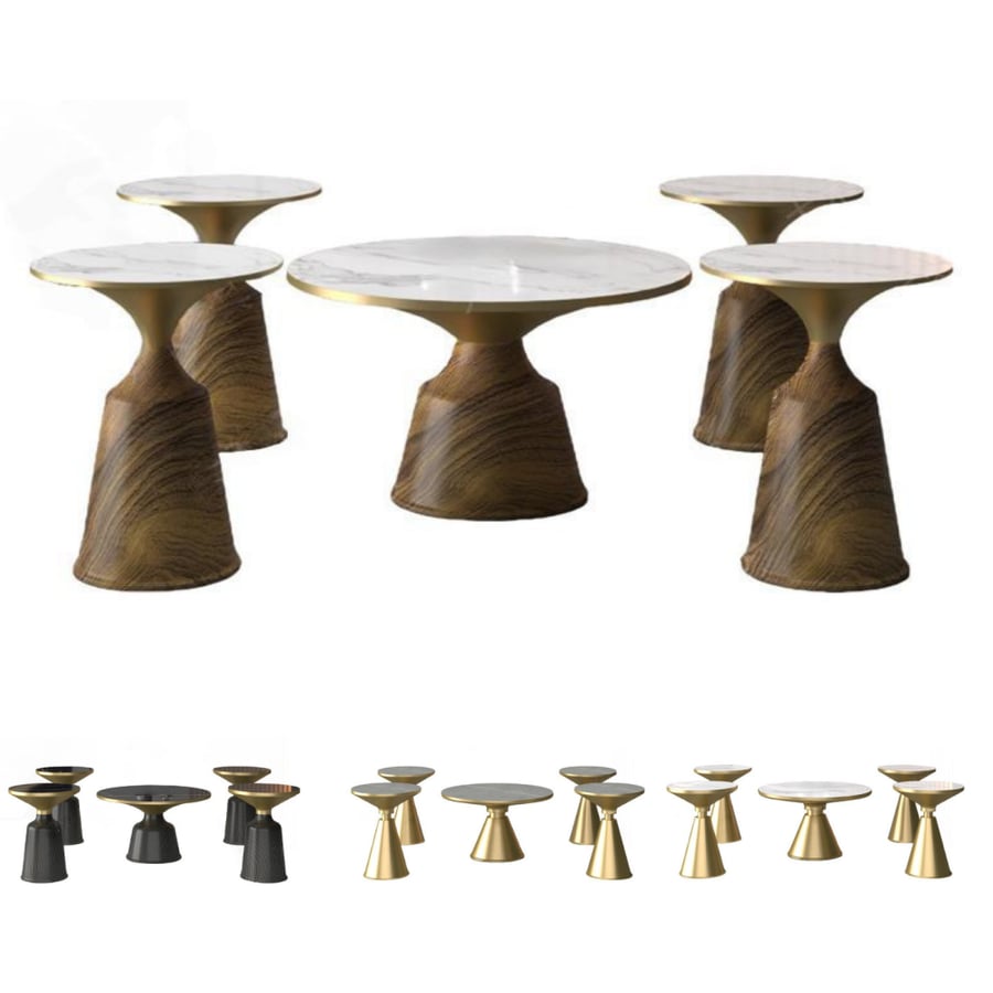 Porcelain table set, several models