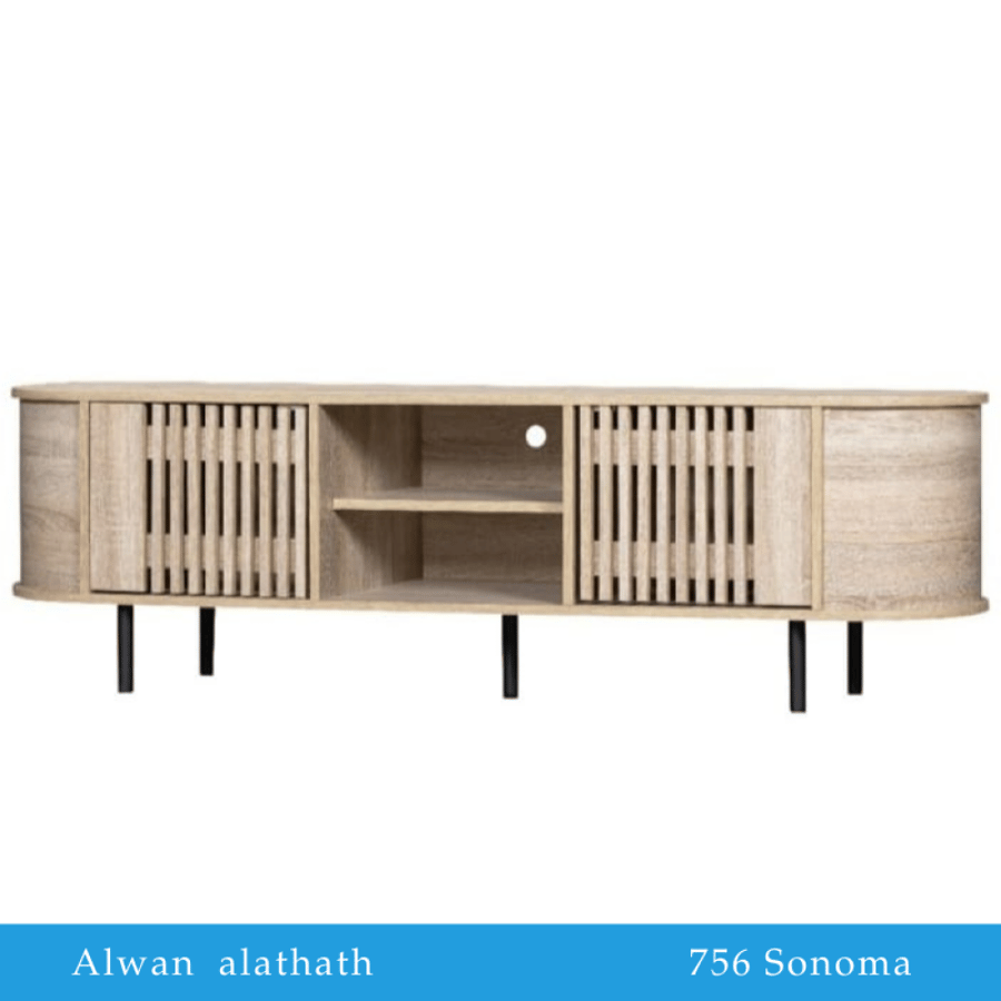 طاولة-تلفزيون-خشبي
