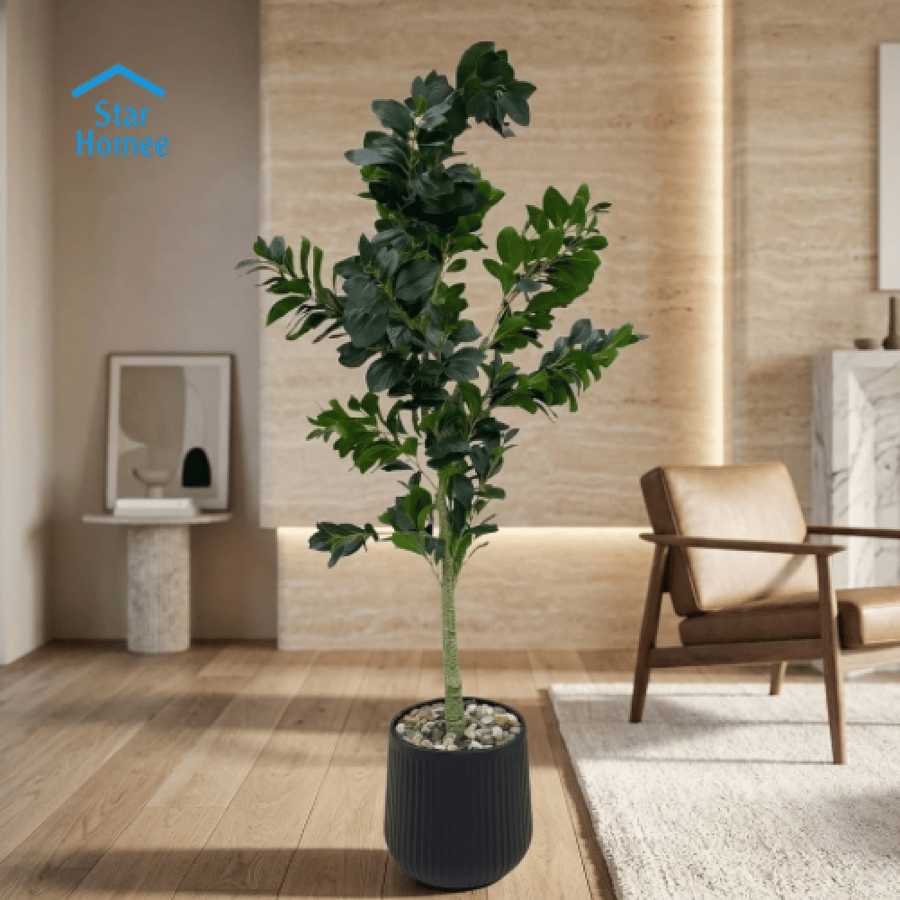 شجرة ليمون صناعي 170سم عدة ألوان تصميم عصري