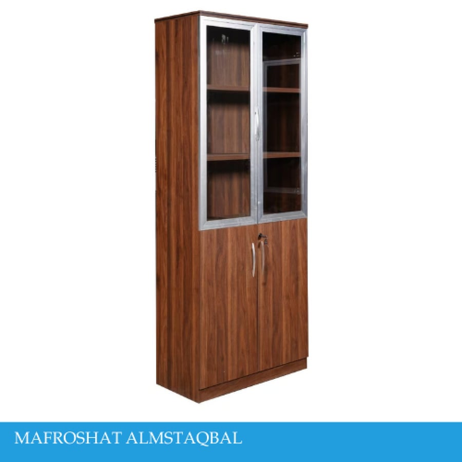 دولاب مكتب بابين
