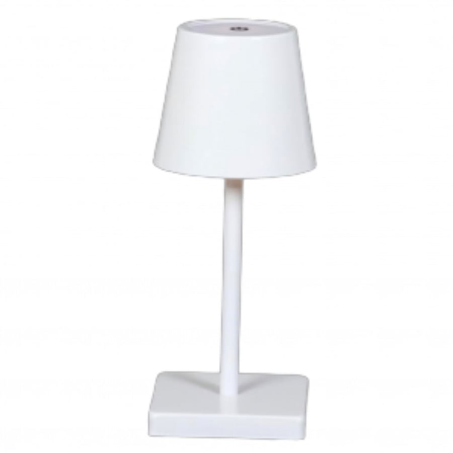 White touch lamp