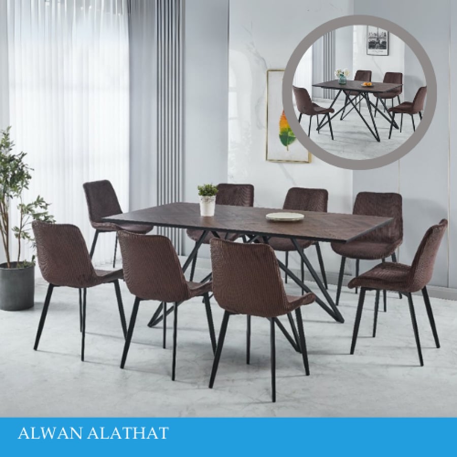 طقم طاولة 6 كراسي
