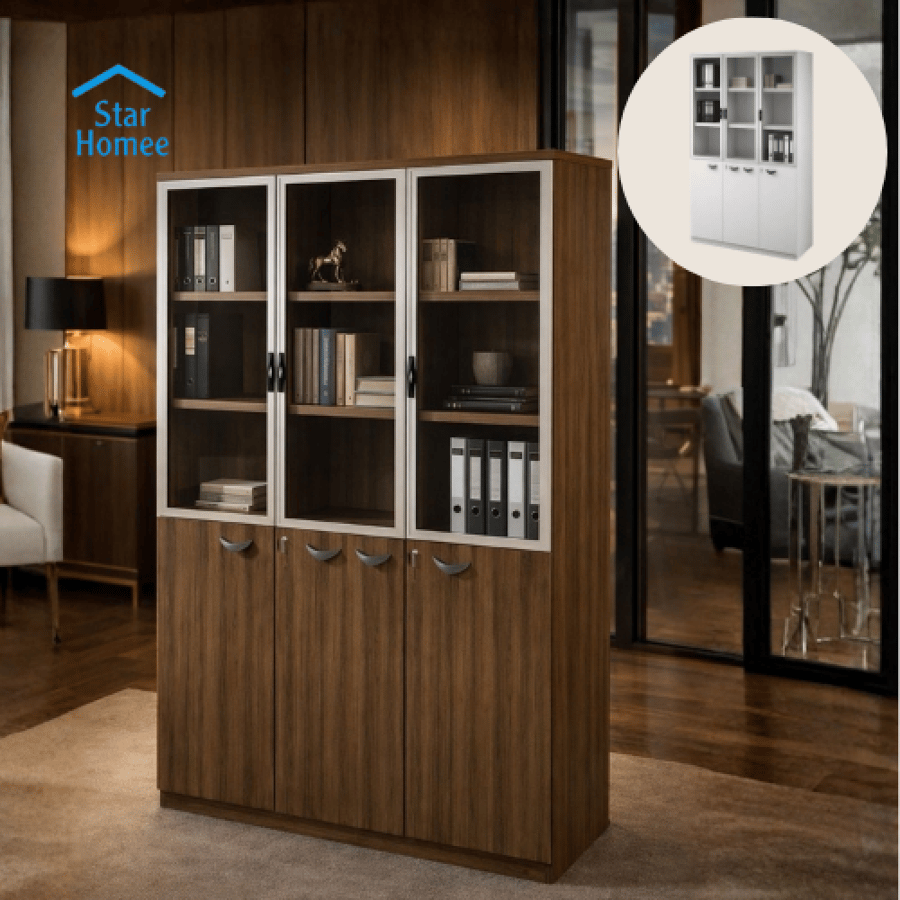 دولاب ملفات 3 أبواب تصميم عملي عدة ألوان